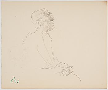 Lotte Laserstein, Man i profil.