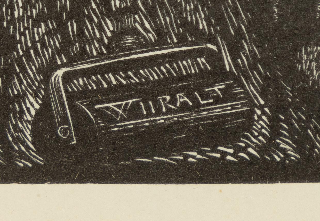 Eduard Wiiralt, "Puulõike sund".
