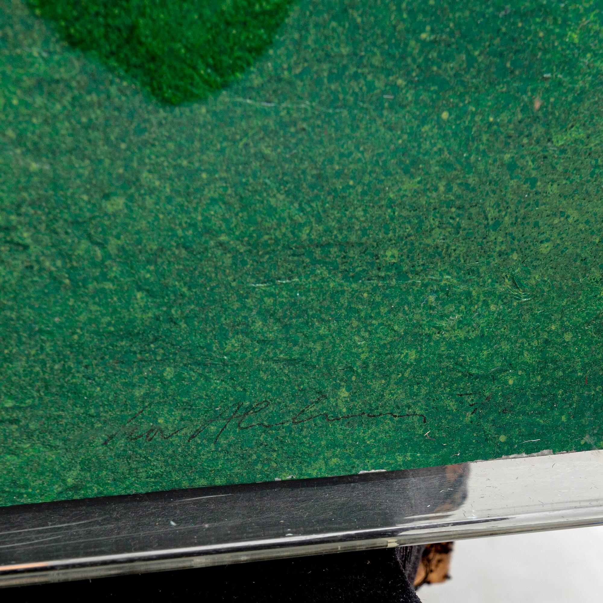 Ivor Abrahams, mixed media signerad och daterad (?).