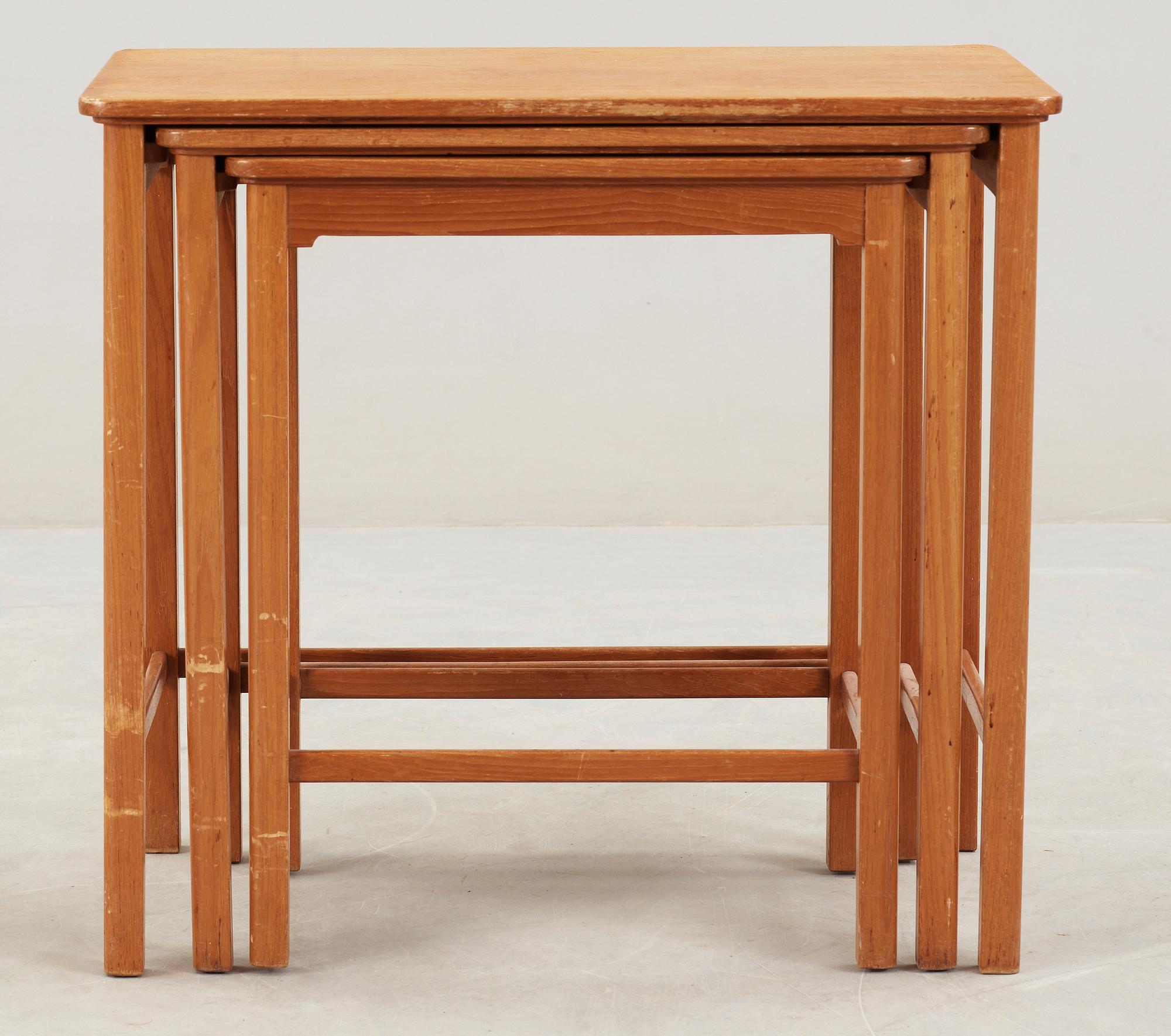 SATSBORD, 3 delar, 1950/60-tal.