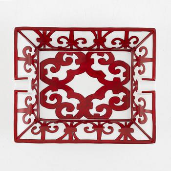 Hermès, askfat, porslin, "Balcon du Guadalquivir".