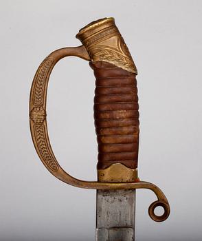 A SHASKA, A Russian mounted troops officer's sabre M-1881-1909.