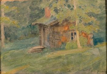 MARIA WIIK, HUT I LUSH FOREST.