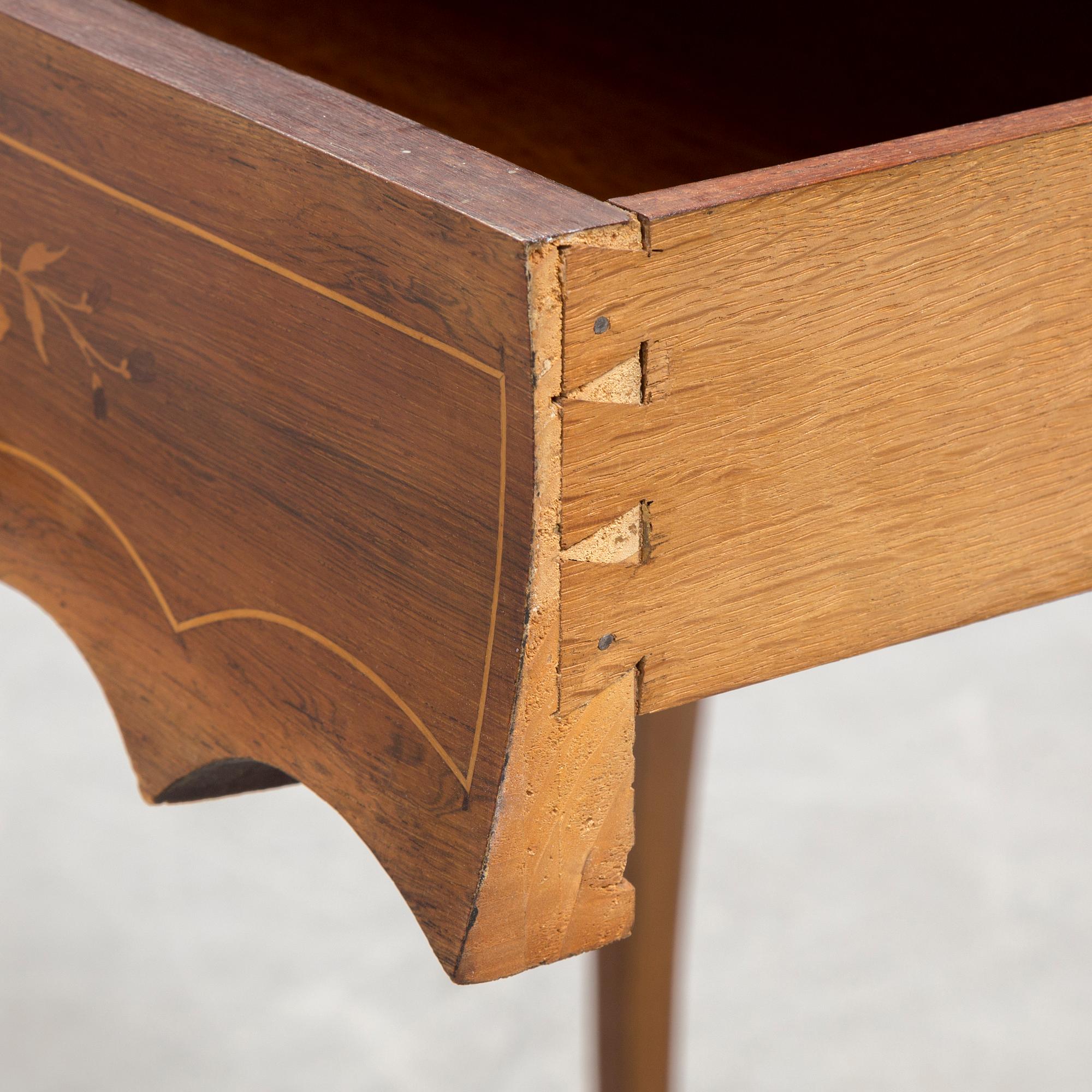 An early 20th century writing commode.