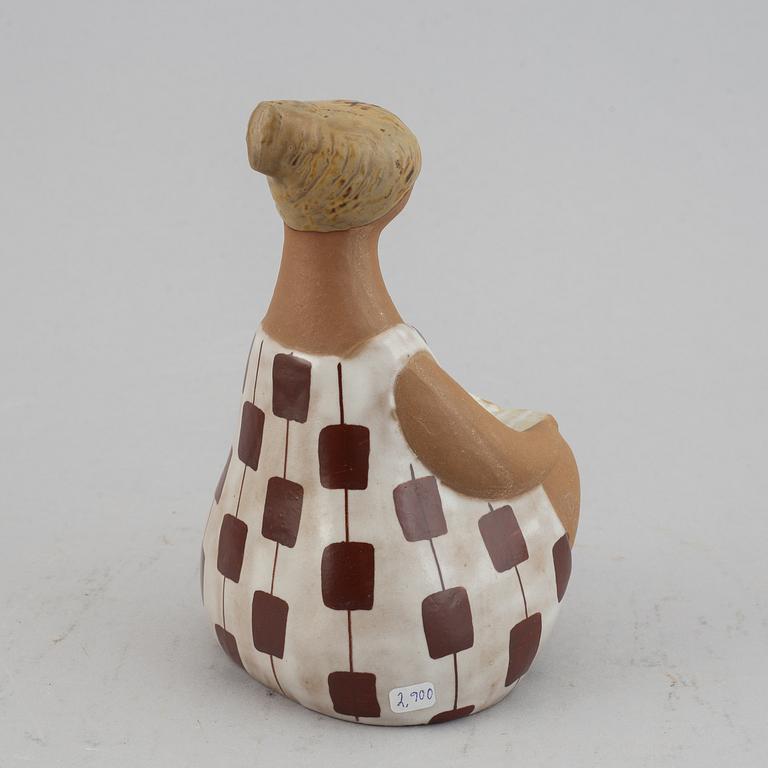 Lisa Larson,a 'Charlotta' stoneware figurine, Gustavsberg.