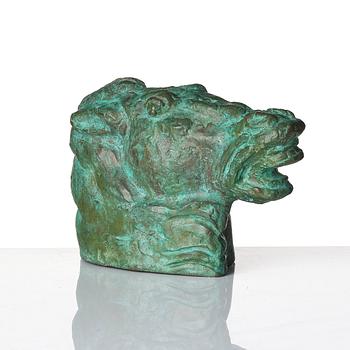 Carl Milles, Horse's head.