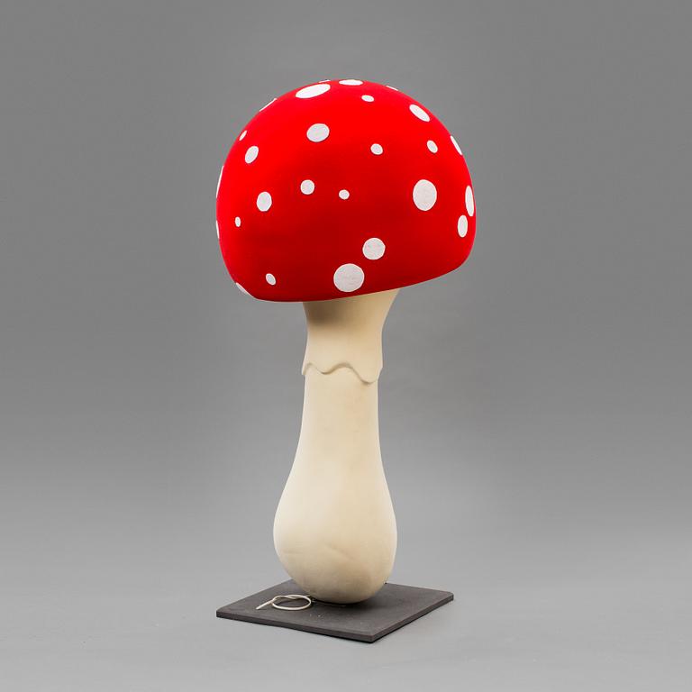 A large mushroom made by JoAnn Tan Studio for NK 2016.