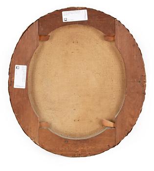 OKÄND KONSTNÄR, olja på duk. Sign G Wiberg o dat 1872.
