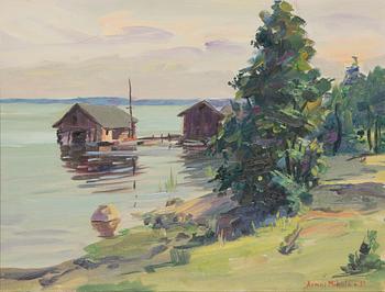 Armas Mikola, Summery landscape.
