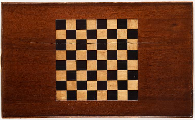 BORD/SPELBORD, av Gottlieb Iwersson (mästare i Stockholm 1778-1813), ej signerat,  1700-talets slut, Gustavianskt.