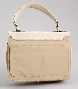 HANDVÄSKA, Mulberry, textil och läder.