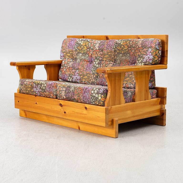 Sofa, pine, Stockholm's Furniture Interior AB (Trä-Inn), 1970s.