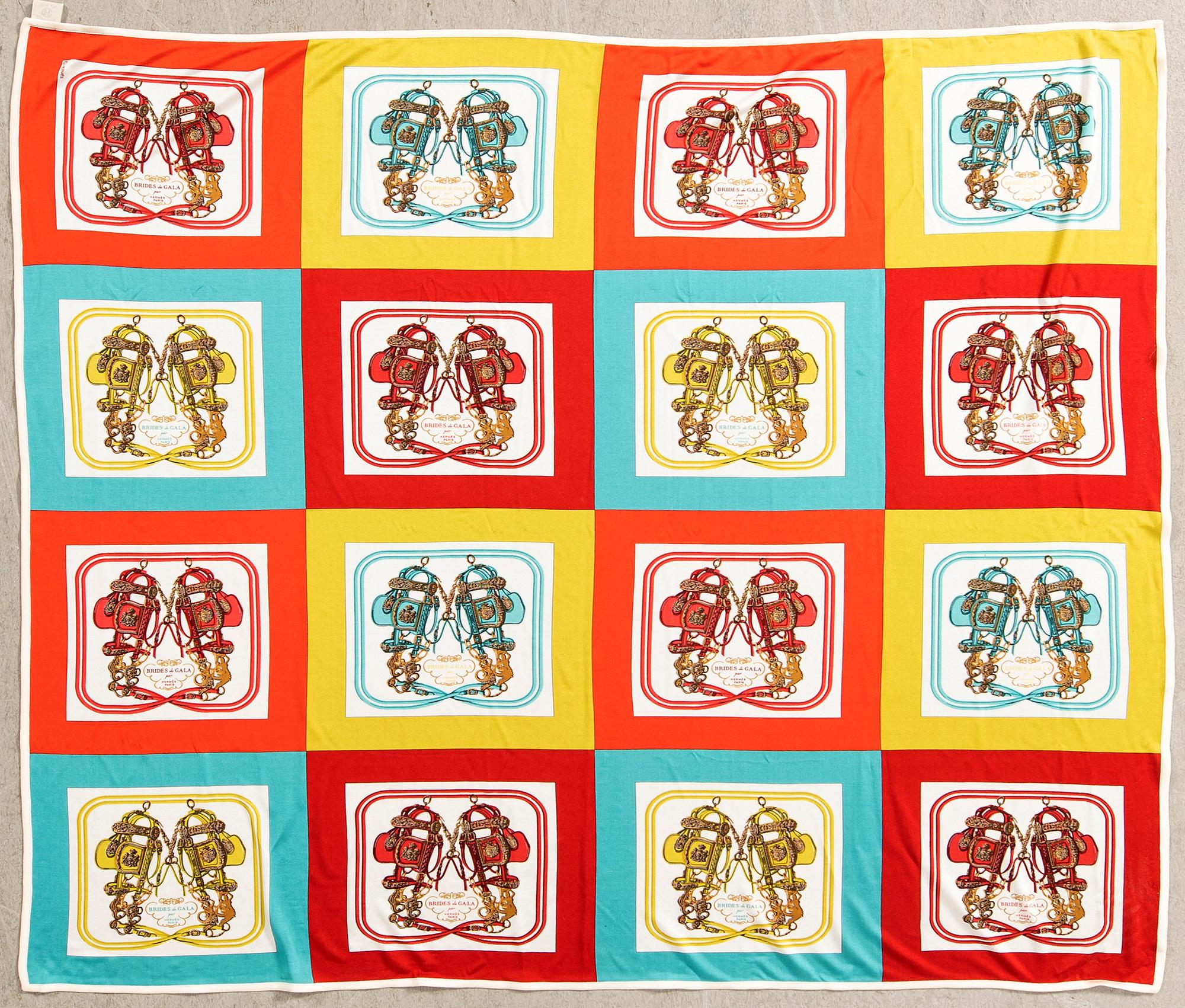 Hermes scarf "Brides de gala".