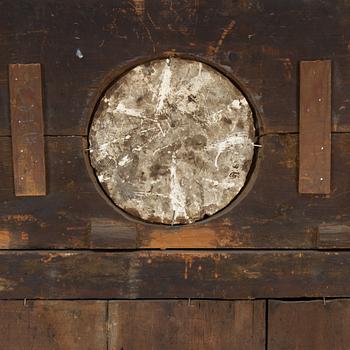 A late Gustavian mirror possibly by Carl Corssar, early 19th Century.