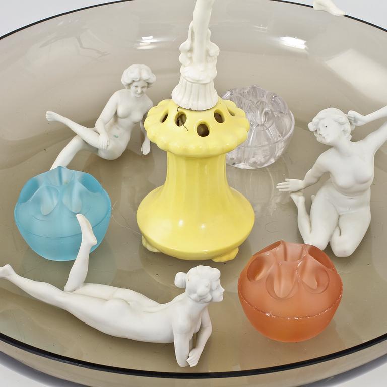 BORDSUPPSSATS, art deco, 1920-tal.