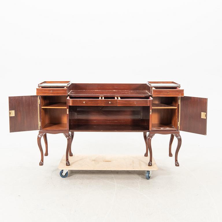 A Chippendale style mahogany  sideboard first half of the 20th century.