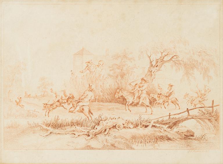 Elias Martin, Engravings, 8 pcs.