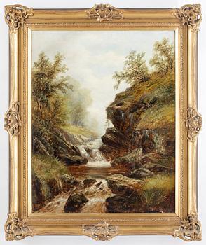 WILLIAM MELLOR, olja på duk, signerad.