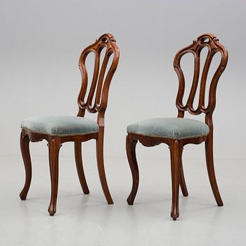 STOLAR, 10 st, nyrokoko, 1800-talets slut.