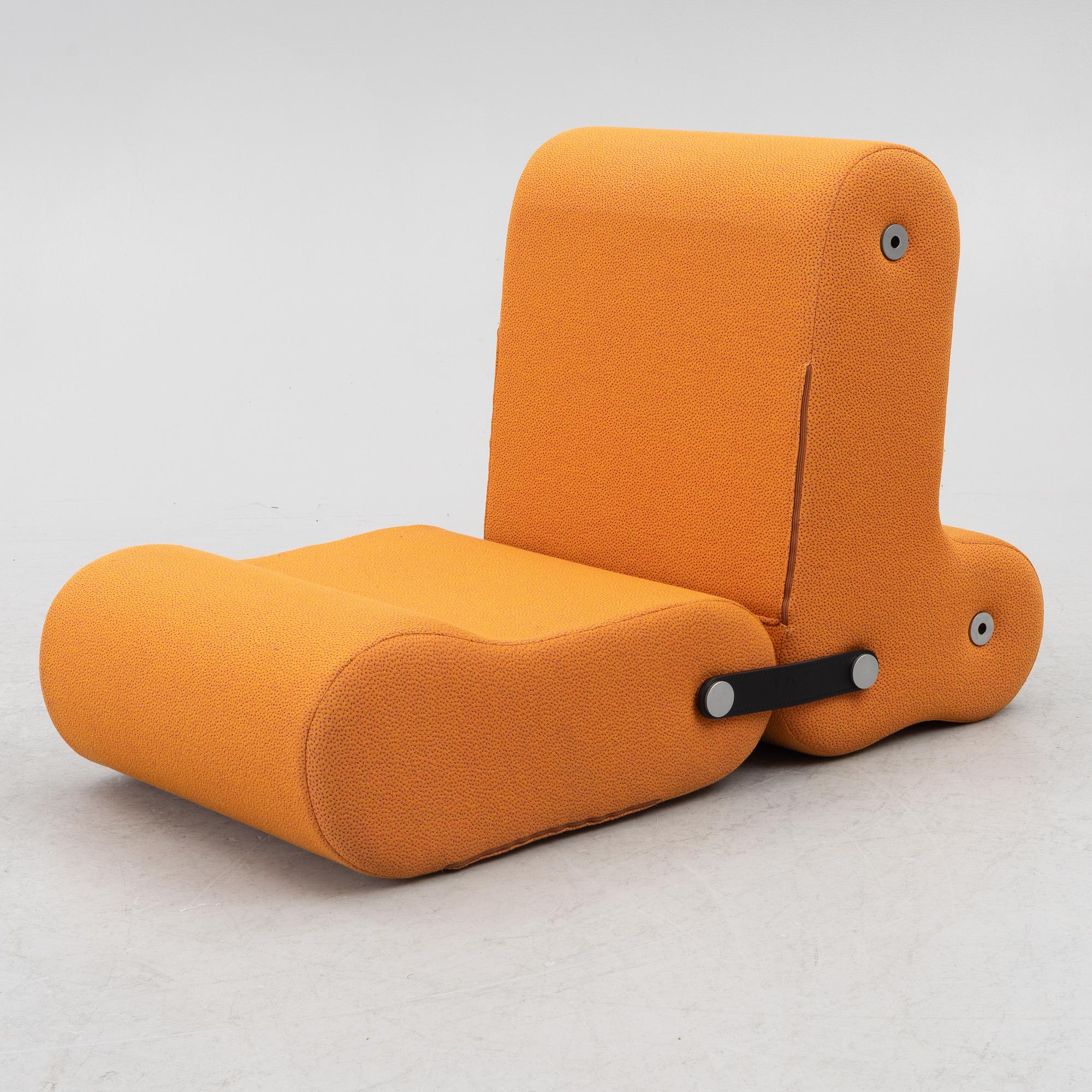 Joe Colombo, a 'Multichair' lounge chair, B-Line, Italy.