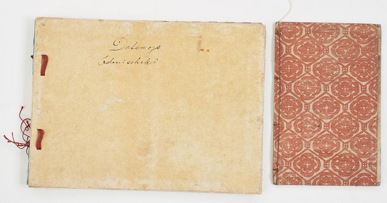 PARTI FÖREMÅL, 16 delar. Japan, 1900-tal.