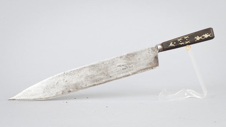 GAUCHOKNIV, C SAMUEL KITCHEN BOWIE SHEFFIELD, 1800-tal.