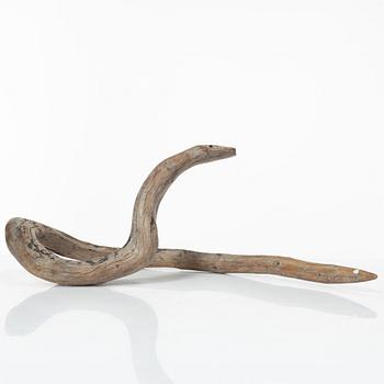 Snake, folk art, 19th century.