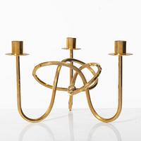 Josef Frank, a brass candelabrum, "The Friendship Knot", Svenskt Tenn.