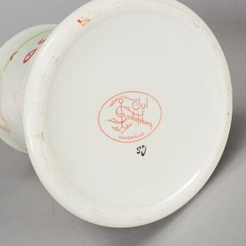 JULSERVIS, 68 delar, porslin, "God Jul", Old Gustavsberg, Rörstrand samt Gustavsberg, 1900-tal.
