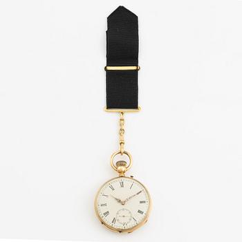 Fickur, 14K guld, 47 mm.