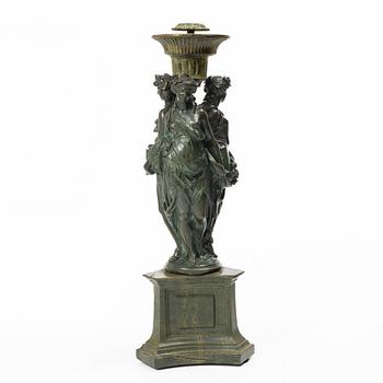 A table ornament, late 19th century.