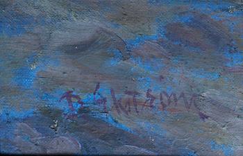 PER EKSTRÖM, olja på duk. Sign.