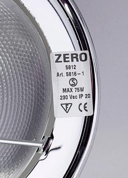 BORDSLAMPOR, ett par, Zero, Sverige 1900/2000-tal.