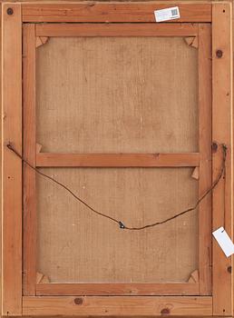 OKÄND KONSTNÄR, olja på duk, signerad J Brunner, sekelskiftet 1800/1900.
