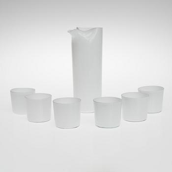MAIRE GULLICHSEN, KANNA OCH SAFTGLAS, 6 st, Iittala.