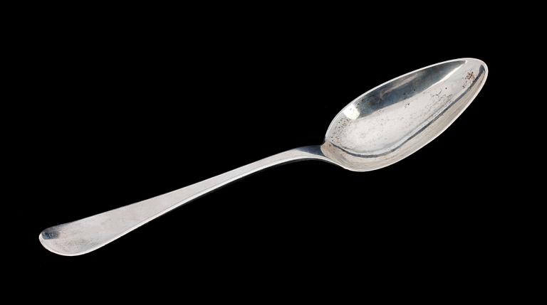 RAGUSKED, silver, Carl Samuel Lyberg, Ulricehamn 1833. Vikt ca 110 gram.