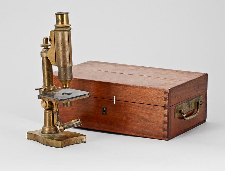 MIKROSKOP, "Nacket et Fils", Paris, 1800-tal.