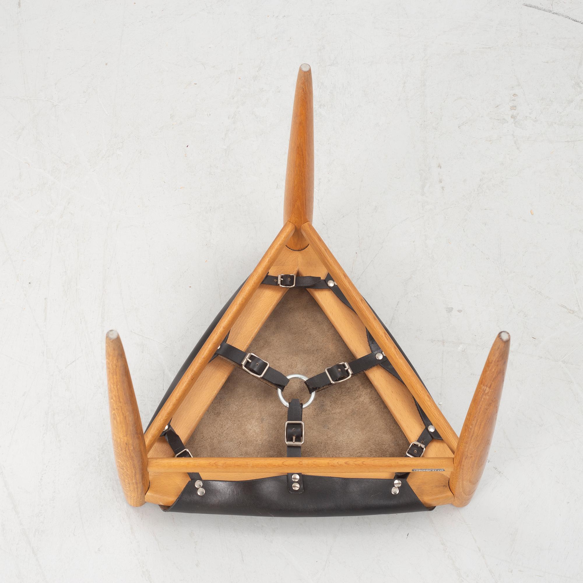 Östen Kristansson, stool, Vittsjö furniture, 1960s.