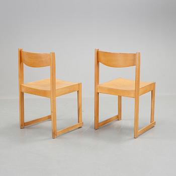 STOLAR, 7 st. "Orkesterstolen", Sven Markelius.