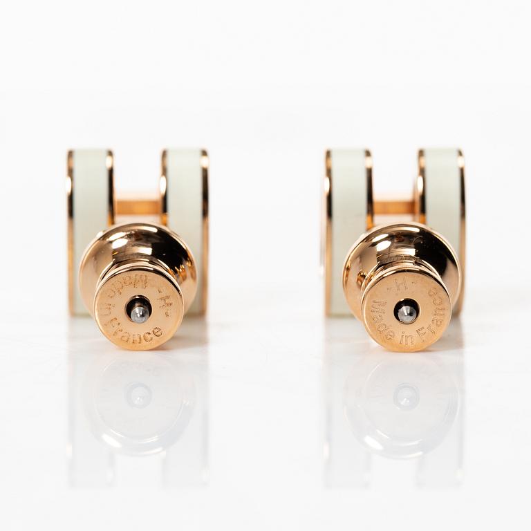 Hermès, örhängen, "Mini Pop H".