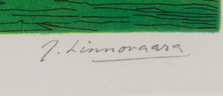 JUHANI LINNOVAARA, serigraph, signed, numbered 66/100.