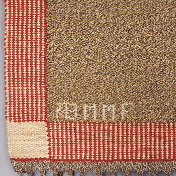Märta Måås-Fjetterström, A CARPET, "Effsingen", flat weave, ca 250 x 156,5 cm, signed AB MMF.