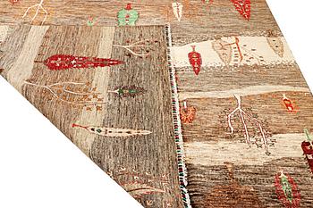 A Khorjin carpet, c. 306 x 258 cm.