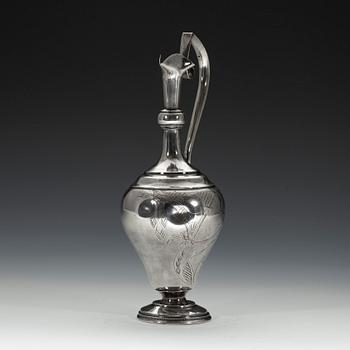 KANNA, silver, mästarstämplar НСС (kyrilliska), Moskva 1908-1917. Vikt 199 g.