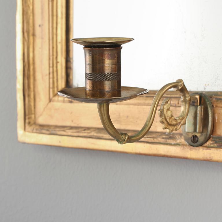 SPEGELLAMPETTER, ett par, gustavianska, 1700-talets andra hälft.