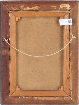 OKÄND KONSTNÄR, olja på duk, signerad S Baskakow.