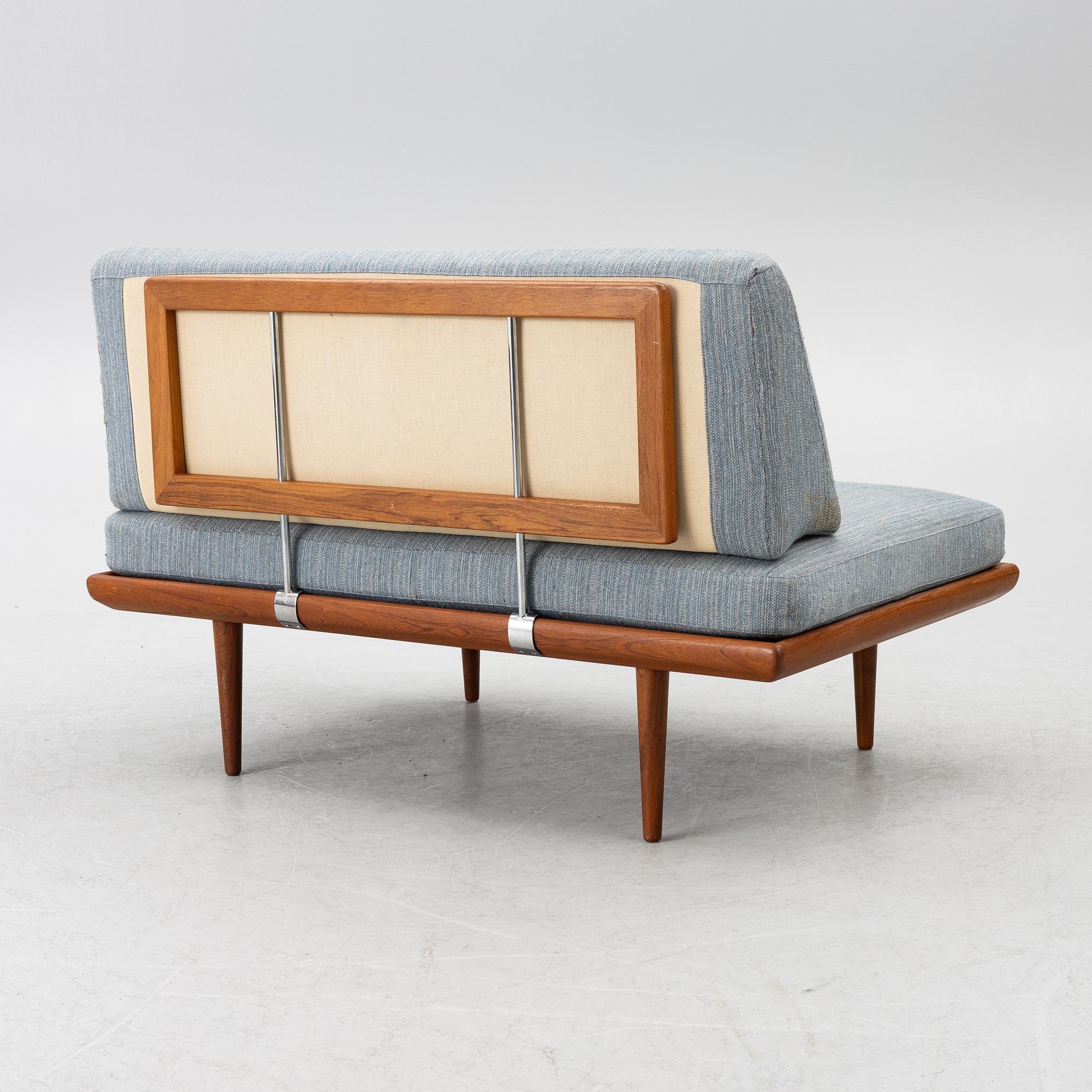 Peter Hvidt & Orla Mølgaard Nielsen, a 'Minerva' sofa, France & Son, Denmark, 1960's.