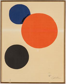 Alexander Calder, lithograph in colors, signed and numbered 25/75.