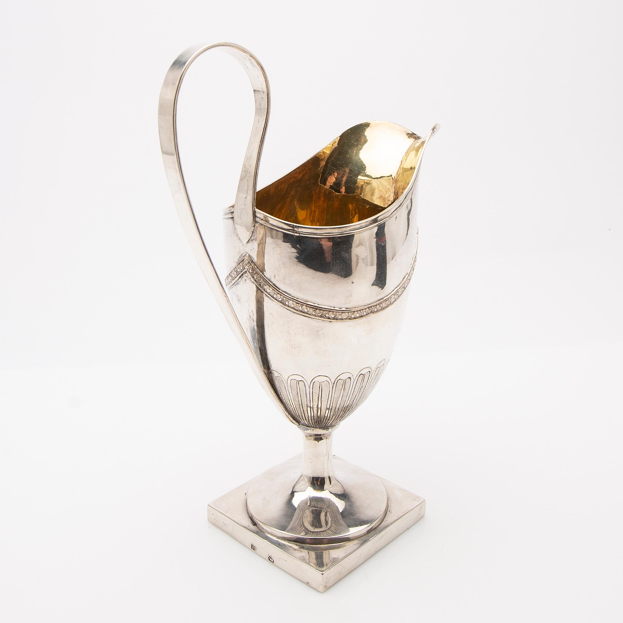 Jug, silver, Empire, 1815.