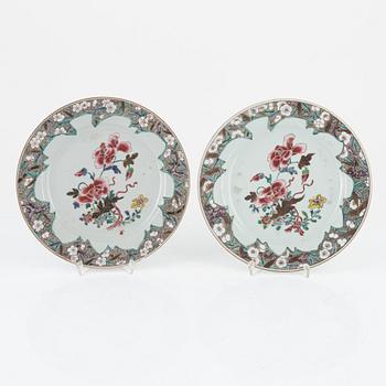 Company porcelain, 7 pieces, China, 18th century.
